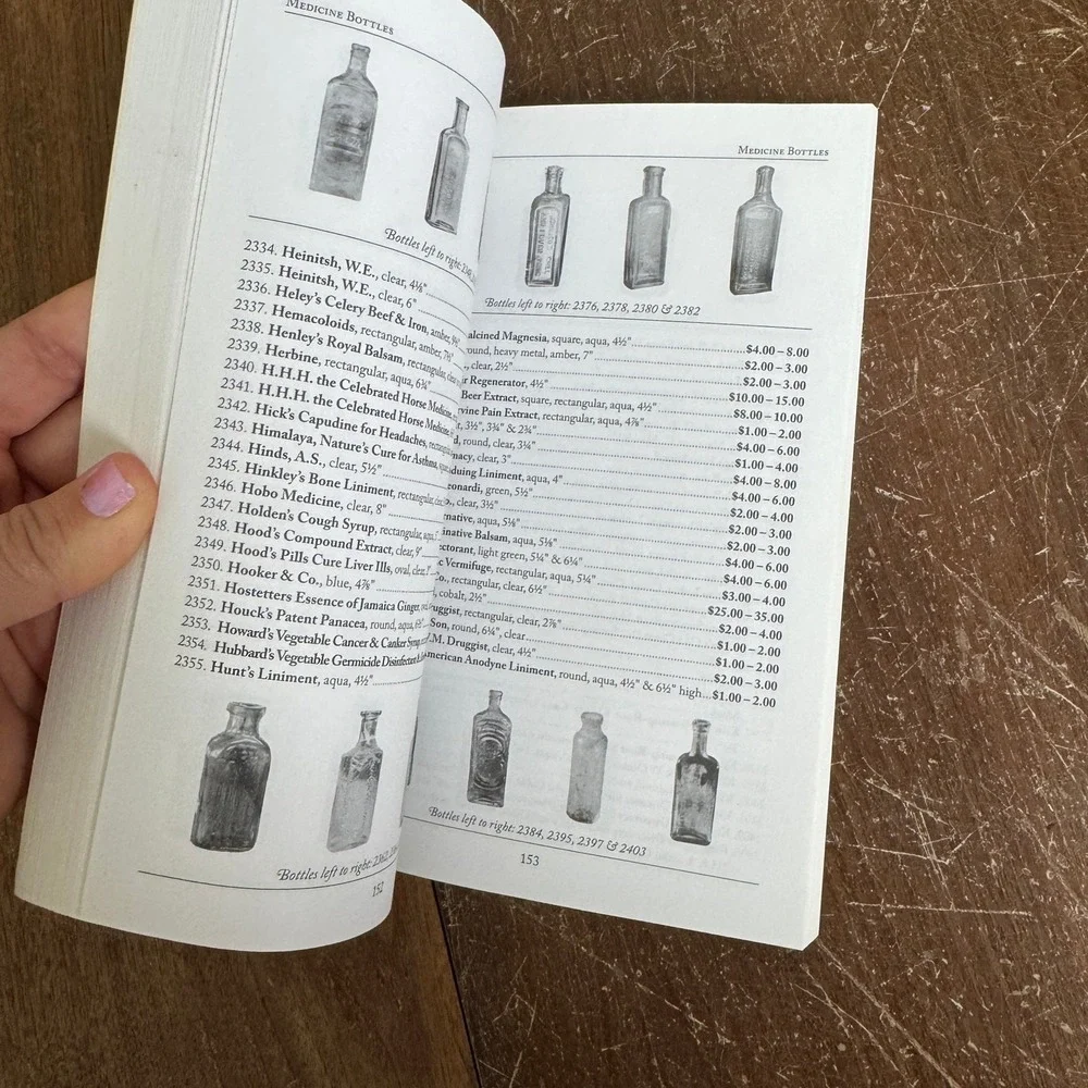 Bottle‎ Pricing Guide Hugh Cleveland 2000 Values Identification paperback book
